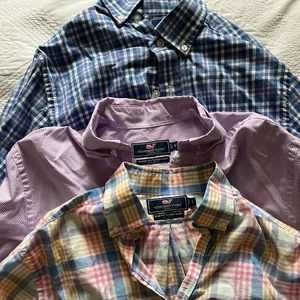 3 Slim Fit Tucker Shirts